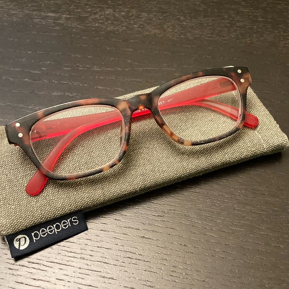Peepers Style One Reading Glasses 1.25